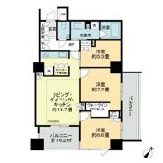 アトラスタワー向ヶ丘遊園の間取り画像