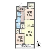 グランエスポア早稲田の間取り画像