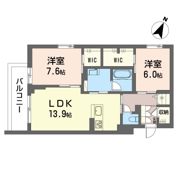 リヴァソーレの間取り画像