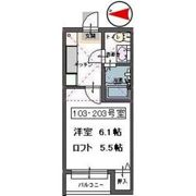 リシュール八乙女の間取り画像