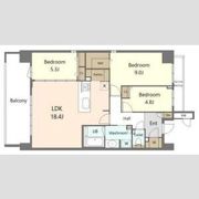S-RESIDENCE百道aureateの間取り画像