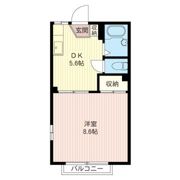 グレイスタウン Bの間取り画像