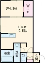 モナベルⅠの間取り画像