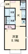 エクセルシオールK-Iの間取り画像