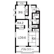 ウイング原科の間取り画像
