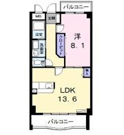 ブリーズ塩池の間取り画像