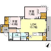 ベルグランデの間取り画像