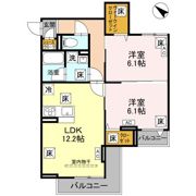 Noble raffiner東大宮の間取り画像