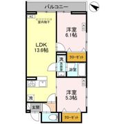 Noble raffiner東大宮の間取り画像