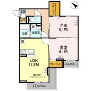 Noble raffiner東大宮の間取り画像