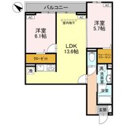 Noble raffiner東大宮の間取り画像