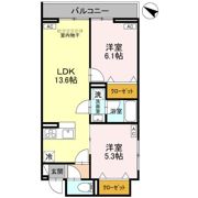 Noble raffiner東大宮の間取り画像