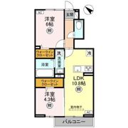 CLASSEUM桶川泉 Ⅱの間取り画像