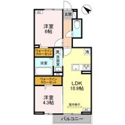CLASSEUM桶川泉 Ⅲの間取り画像