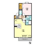 オベルジーヌ Aの間取り画像