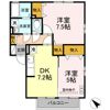 ハピネス西山の間取り画像