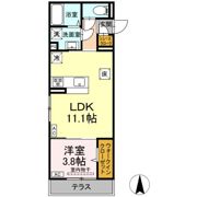 D Paina 新吉田東の間取り画像