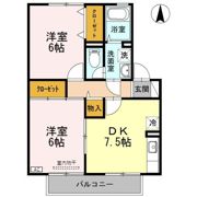 セジュールⅡ C棟の間取り画像