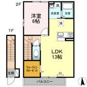 xevoHARU（ｼﾞｰｳﾞｫﾊﾙ）の間取り画像