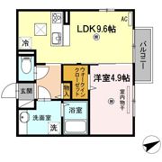レセンテ安東の間取り画像