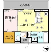 フィオーレガーデン北田宮 Cの間取り画像
