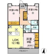 Sinfaria六本松の間取り画像