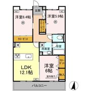 Sinfaria六本松の間取り画像