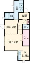 ナチュリラAの間取り画像