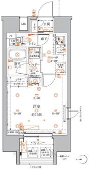 クレイシアの間取り画像