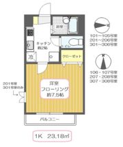 グラントワ谷在家の間取り画像