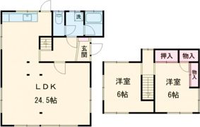 あきる野市渕上戸建の間取り画像