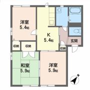 ハイツ ジョイフル8の間取り画像