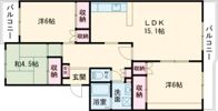 ECLARGEの間取り画像