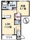 ヴィラージュ 弐番館の間取り画像