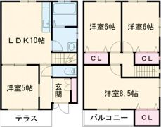 トレジャーハウスひまわりの間取り画像