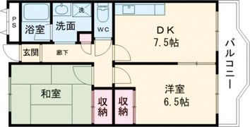 カーサ・ドマーニの間取り画像
