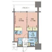 プレジオ城北の間取り画像