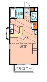 ベルメゾン弐番館の間取り画像