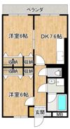 ロイヤルプレースの間取り画像