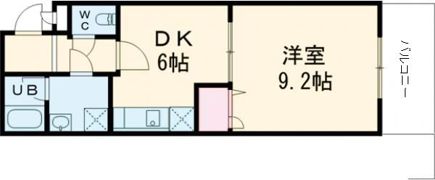 フジパレス 貝塚半田Ⅱ番館の間取り画像