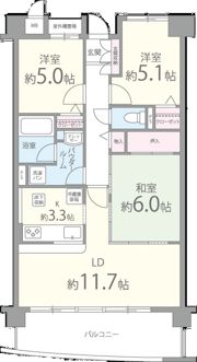 FREAはい・21の間取り画像