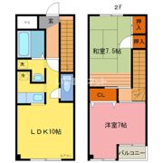 ラフォーレ田中町の間取り画像