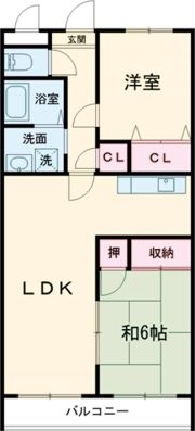 マリベール久保山の間取り画像