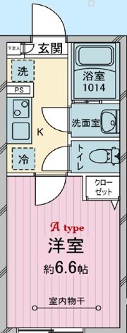 BLOOM所沢 TWOの間取り画像