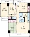 サーパス諫早の間取り画像