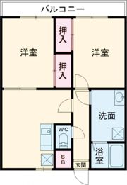 ハーベストⅠ（HerbestⅠ）の間取り画像