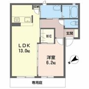 シャーメゾンかみやBの間取り画像