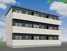 仮）高砂1丁目新築アパートの外観