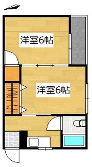 エクセル福島の間取り画像