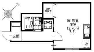 エスカレラ上福岡の間取り画像